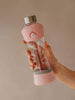 EQUA glass water bottle Active Berry - 550ml volume