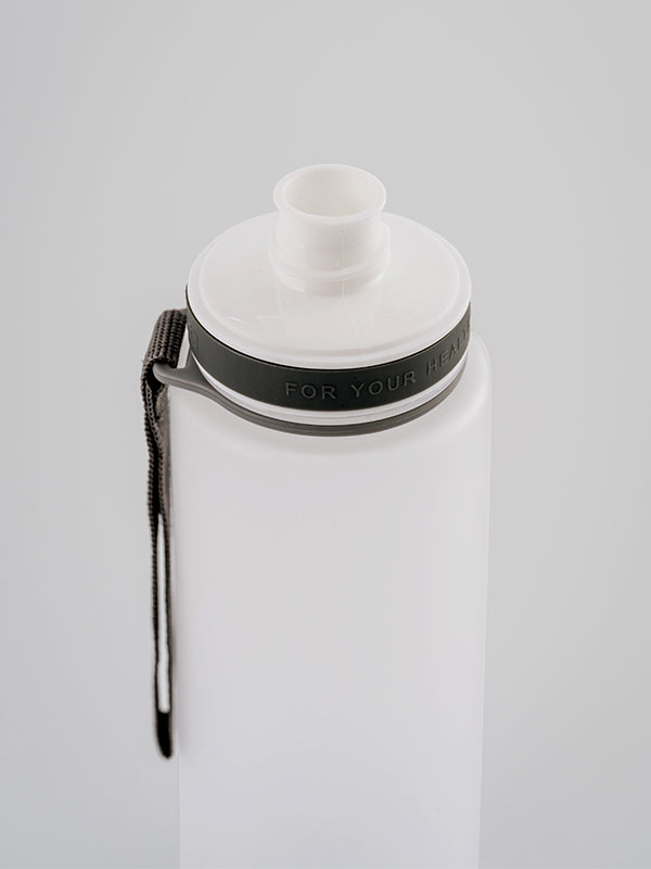 Matte White BPA-freie Flasche