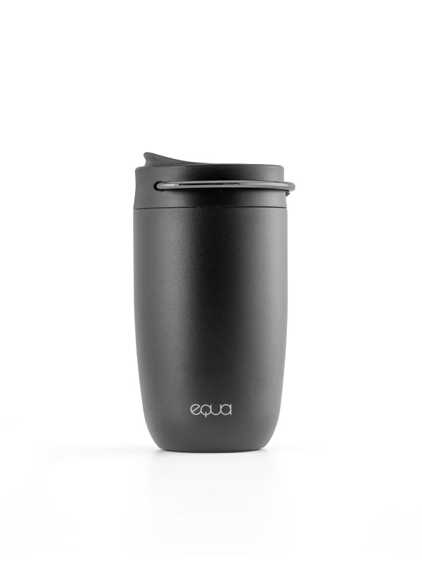 EQUA Cup Black visual presentation on white