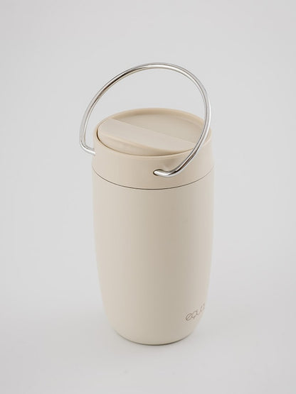 EQUA Cup Grey with the easy to carry handle