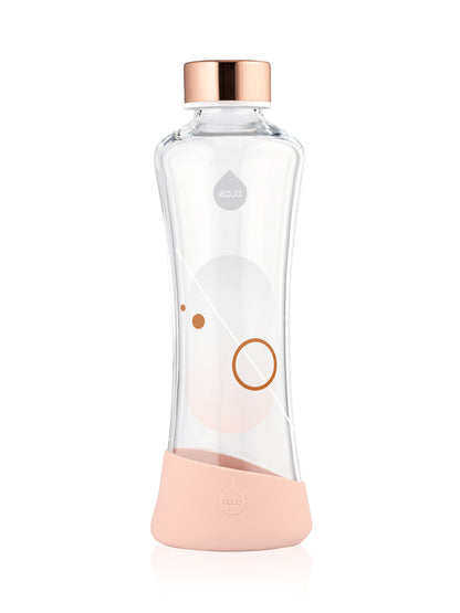 Metallic Rose Gold Trinkflasche