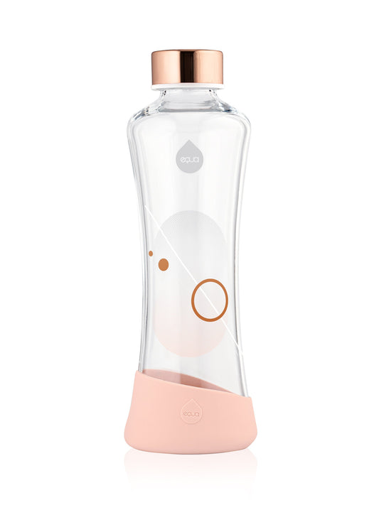 Metallic Rose Gold Trinkflasche